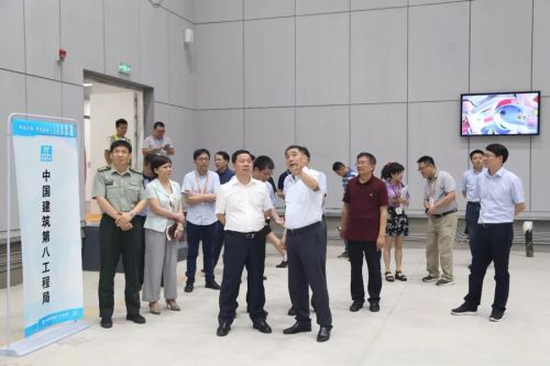 张世华现场调研加快军运会主媒体中心后期建设(图1) 张世华现场调研加快军运会主媒体中心后期建设(图1)