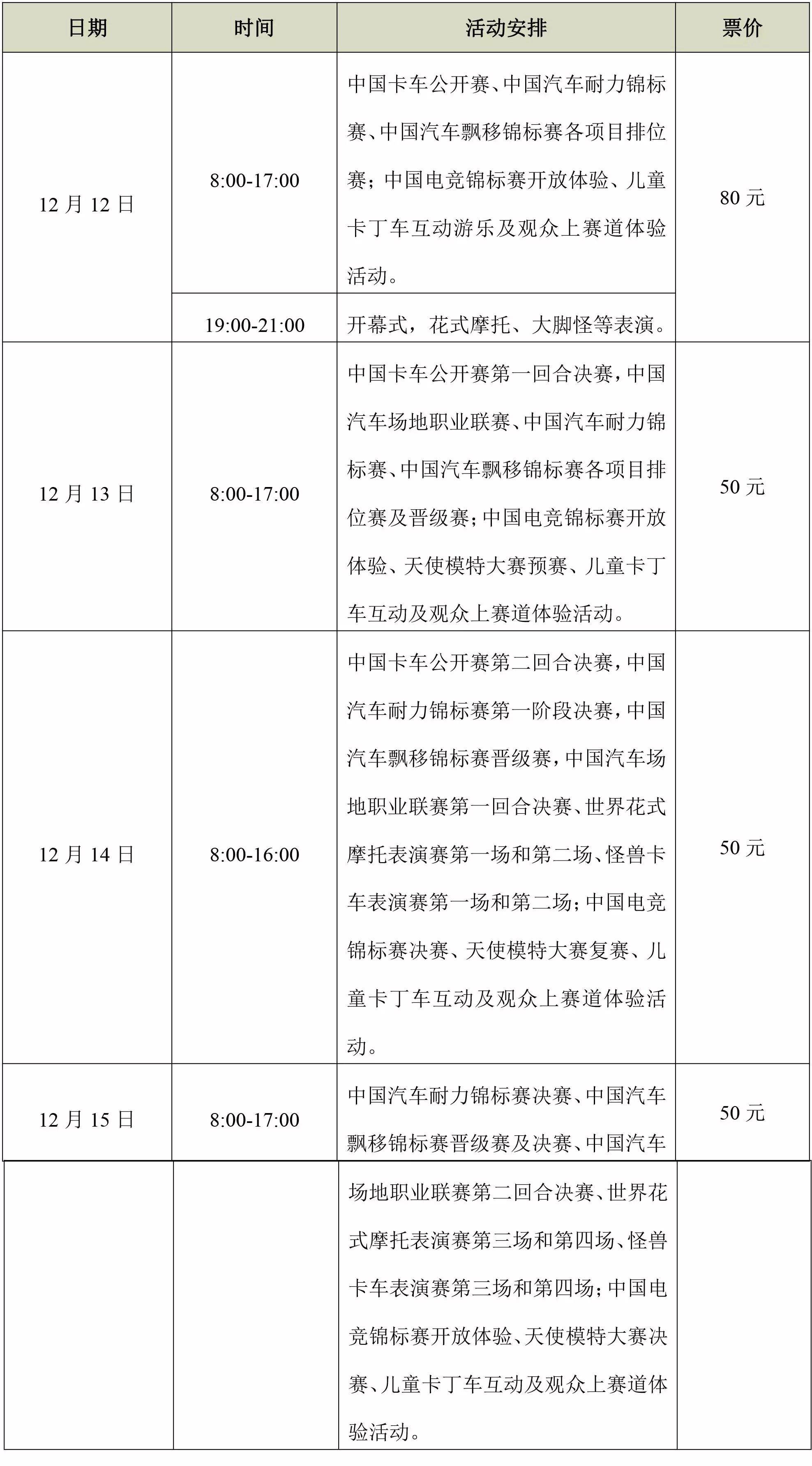 2019东风风神中国汽车摩托车运动大会(图2) 2019东风风神中国汽车摩托车运动大会(图2)